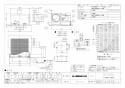 三菱電機 VD-23ZB10 商品図面 天井埋込形換気扇 商品図面1