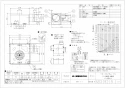 三菱電機 VD-23ZB12-IN 取扱説明書 施工説明書 納入仕様図 天井埋込形換気扇 納入仕様図1