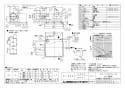 三菱電機 VD-23ZDS8-W 商品図面 天井埋込形換気扇 脱臭機能付低騒音形 商品図面1