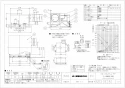 三菱電機 VD-23ZE12-FP 取扱説明書 施工説明書 納入仕様図 天井埋込形換気扇 納入仕様図1