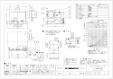 三菱電機 VD-23ZEP12-FP 取扱説明書 施工説明書 納入仕様図 天井埋込形換気扇 納入仕様図1