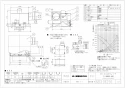 VD-23ZEP12-FP 取扱説明書 施工説明書 納入仕様図 天井埋込形換気扇 消音形フラットインテリアタイプ 納入仕様図1