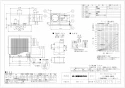 三菱電機 VD-23ZLX12-CS 取扱説明書 施工説明書 納入仕様図 天井埋込形換気扇  納入仕様図1