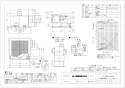 三菱電機 VD-23ZLXP12-CS 取扱説明書 施工説明書 納入仕様図 天井埋込形換気扇  納入仕様図1