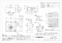 三菱電機 VD-23ZLXP12-IN 取扱説明書 施工説明書 納入仕様図 天井埋込形換気扇 納入仕様図1