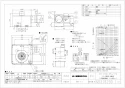 三菱電機 VD-23ZLXP12-IN 取扱説明書 施工説明書 納入仕様図 天井埋込形換気扇 納入仕様図1