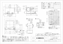 三菱電機 VD-23ZLXP12-X 取扱説明書 施工説明書 納入仕様図 天井埋込形換気扇 納入仕様図1