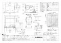 三菱電機 VD-23ZNP10-Z 商品図面 天井埋込形換気扇 商品図面1