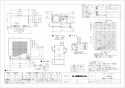 三菱電機 VD-23ZP12 取扱説明書 施工説明書 納入仕様図 天井埋込形換気扇 納入仕様図1