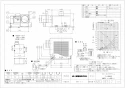 三菱電機 VD-23ZPH12 取扱説明書 施工説明書 納入仕様図 天井埋込形換気扇 納入仕様図1