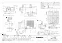 三菱電機 VD-23ZPH9 商品図面 天井埋込形換気扇 低騒音ｵｰﾙ金属ﾀｲﾌﾟ 商品図面3