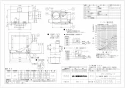 三菱電機 VD-23ZR12-X 取扱説明書 施工説明書 納入仕様図 天井埋込形換気扇 フリーパワーコントロールタイプ 納入仕様図1