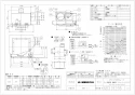 三菱電機 VD-23ZR12-X 取扱説明書 施工説明書 納入仕様図 天井埋込形換気扇 フリーパワーコントロールタイプ 納入仕様図1