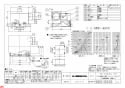 三菱電機 VD-23ZVE3-FP 納入仕様図 天井埋込形換気扇  納入仕様図1