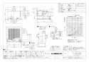 三菱電機 VD-23ZXP10-C 商品図面 天井埋込形換気扇  商品図面1