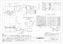 三菱電機 VD-25ZVE5-FP 取扱説明書 施工説明書 納入仕様図 天井埋込形換気扇 納入仕様図1