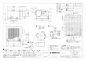 三菱電機 VD-25ZX10-C 商品図面 天井埋込形換気扇  商品図面1