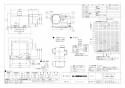 三菱電機 VD-25ZX10-X 商品図面 天井埋込形換気扇 商品図面1
