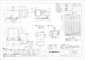 三菱電機 VD-25ZX12-X 取扱説明書 施工説明書 納入仕様図 天井埋込形換気扇 納入仕様図1