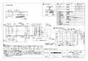 三菱電機 VL-08PS3 取扱説明書 施工説明書 納入仕様図 排湿用ロスナイ(冬季結露防止用) 壁掛け１パイプ取付タイプ 引きひもタイプ 納入仕様図1