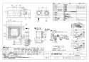 三菱電機 VL-08ZJ2 取扱説明書 施工説明書 納入仕様図 ﾀﾞｸﾄ用ﾛｽﾅｲ 天井埋込形 ﾌﾗｯﾄ格子ﾀｲﾌﾟ 納入仕様図1