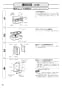 三菱電機 VL-100ST2-L 取扱説明書 施工説明書 納入仕様図 居間用ロスナイ 本体セパレート取付タイプ タテ取付専用 左袖壁取付 施工説明書6