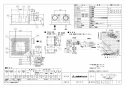 三菱電機 VL-100ZSK3 取扱説明書 施工説明書 納入仕様図 ﾀﾞｸﾄ用ﾛｽﾅｲ 天井埋込形 ﾌﾗｯﾄ格子ﾀｲﾌﾟ 納入仕様図1