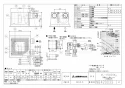 三菱電機 VL-150ZSK3 取扱説明書 施工説明書 納入仕様図 ﾀﾞｸﾄ用ﾛｽﾅｲ 天井埋込形 ﾌﾗｯﾄ格子ﾀｲﾌﾟ 納入仕様図1