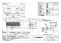 三菱電機 VL-18EUH3 取扱説明書 施工説明書 納入仕様図 住宅用ロスナイ(準寒冷地・温暖地使用) 壁掛2パイプ取付 急速排気 壁スイッチタイプ 納入仕様図1