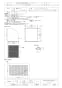 三菱電機 W-105KTAM 取扱説明書 施工説明書 納入仕様図 有圧換気扇用ウェザーカバー 納入仕様図1