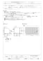 三菱電機 W-60KTA 取扱説明書 施工説明書 納入仕様図 有圧換気扇用ウェザーカバー 納入仕様図1