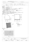 三菱電機 W-70KSA 取扱説明書 施工説明書 納入仕様図 有圧換気扇用ウェザーカバー 納入仕様図1