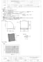 W-70KSAM 取扱説明書 施工説明書 納入仕様図 有圧換気扇用ウェザーカバー 納入仕様図1