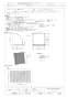 三菱電機 W-70KTA 取扱説明書 施工説明書 納入仕様図 有圧換気扇用ウェザーカバー 納入仕様図1