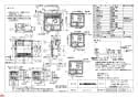 三菱電機 WD-221BZMD 納入仕様図 浴室換気乾燥機 換気システム連動形 納入仕様図1