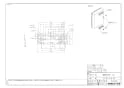 ノーリツ カベカケカナグCRUセット 納入仕様図 壁掛金具CRUセット 納入仕様図1