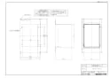 ノーリツ 0700679 納入仕様図 GTS用可燃壁取付スリーブ 納入仕様図1