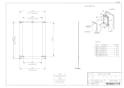 ノーリツ 0701081 納入仕様図 PS金枠セットPK-3 納入仕様図1