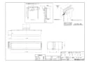 ノーリツ 0701579 納入仕様図 扉内アルコーブカバーTL-2 納入仕様図1