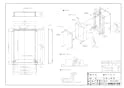 ノーリツ トビラナイケースTC-15 納入仕様図 扉内ケース TC-15 納入仕様図1