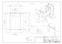 ノーリツ 0702466 納入仕様図 扉内設置ケース TC-20 納入仕様図1