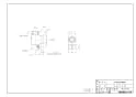 ノーリツ 0702741 納入仕様図 GTS用給水分岐継手 納入仕様図1