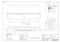 ノーリツ ｿｸﾎｳﾊｲｷｶﾊﾞｰS42 納入仕様図 側方排気カバーS42 納入仕様図1