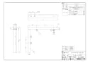 ノーリツ 0900841 納入仕様図 シャワーカウンター CS-20 納入仕様図1