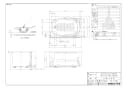 ノーリツ 0901333 納入仕様図 SP1172/CON L-STW/BL 納入仕様図1