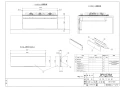 ノーリツ DP0157BA 商品図面 施工説明書 グリルレス専用パネルBA（Nero用） 商品図面1