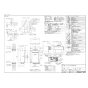 ノーリツ GT-2470SAW-PSBL 13A 取扱説明書 施工説明書 納入仕様図 ガスふろ給湯器  シンプル オート PS標準設置形 24号 納入仕様図1