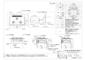 ノーリツ N3S18PWASKSTESC 13A 取扱説明書 商品図面 施工説明書 ビルトインコンロ プログレ 商品図面1