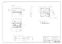 ノーリツ RC-J101ME 施工説明書 納入仕様図 ノーリツ 台所リモコン 納入仕様図1