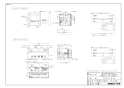 ノーリツ RC-K001EW 取扱説明書 施工説明書 納入仕様図 無線LAN対応リモコン マルチセット 納入仕様図1